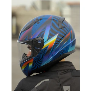 Ls2 Rapıd 2 Optık Mat Mavi-Mor Kask