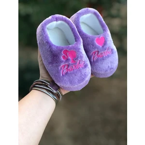 Mychild Kız Çocuk  Barby Panduf ,ev Ayakkabısı ,kreş Anaokulu Ayakkabısı