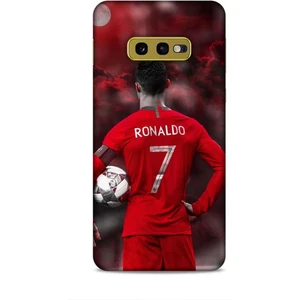 Samsung Galaxy S10E T-Max Futbolcular 5 Manchester United Cristiano Ronaldo Koruma Kılıfı
