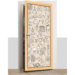 Sınıf Sepeti Kapı Giydirme - Farklı Desenler - K734