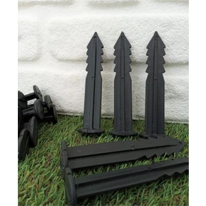 Hd Gurup Çim Ayırıcı Kazığı 20 Adet Çim Ayracı Kazığı Çim Sınırlayıcı Kazığı Çivi