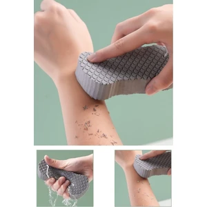 Banyo Vücut Duş Süngeri Sihirli Vücut Ölü Deri Sökücü Vücut Masaj Peeling Fırçası Süngeri