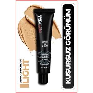 New Well Derma Light BB Krem Fondöten – Nemlendirici, Besleyici ve Tüm Cilt Tiplerine Uygun Makyaj Bazı
