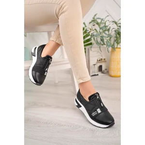 Kadın Şerit Lastik Detaylı Günlük Ayakkabı