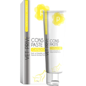 Vet Prive Kedi ve Köpekler Için Gaz ve Hazım Desteği Cons Pasta 100GR