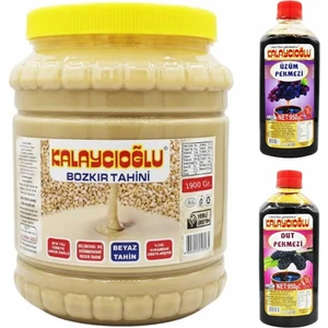 Bozkır Beyaz Tahin 1900GR + Üzüm Pekmezi 950GR + Dut Pekmezi 950 gr