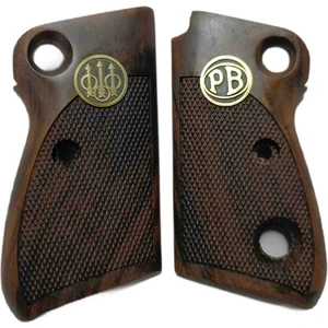 Sözler Savunma Beretta Mod 71 Çift Düğmeli Beretta Lazer Işlemeli Logolu Kabze
