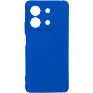 Case 4u Xiaomi Redmi Note 13 5g Kılıf Kamera Korumalı Mat Renkli Yumuşak Kalın Sağlam Silikon Kılıf Biye Mavi