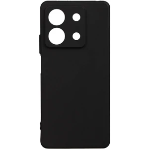 Case 4u Xiaomi Redmi Note 13 5g Kılıf Kamera Korumalı Mat Renkli Yumuşak Kalın Sağlam Silikon Kılıf Biye Siyah