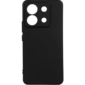 Case 4u Xiaomi Redmi Note 13 Pro 5g Kılıf Kamera Korumalı Mat Renkli Yumuşak Kalın Sağlam Silikon Kılıf Biye Siyah