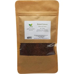 Pauls Micro Farm Ilaçsız Doğal Brokoli Tohumu 25 Gr