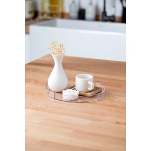 FH finehome Belly Pleksi Yuvarlak Tepsi