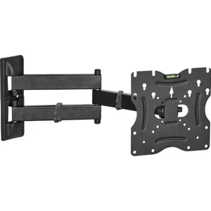 22-49 Inç Hareketli Siyah LCD LED Tv Monitör Duvar Askı Aparatı 55-124 Ekran Arası 30 kg Taşır