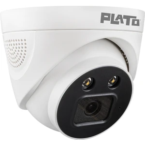 Plato PL-22996 5mp Color Mikrofonlu Ses Kayıtlı 3.6 mm 2 Atom LED Ahd Dome Kamera Güvenlik Kamerası Gece Görüşlü