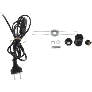 Alpha Tasarım Atölyesi Abajur Elektrik Aksamı Su Kabağı ve El Yapımı Lambalar Için Uygun E14 Duylu