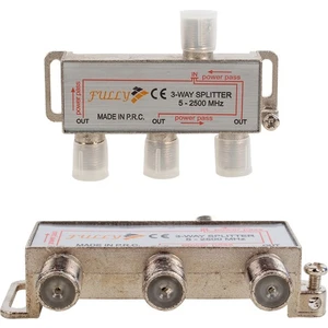 Mag 1 3 Splitter 5-2500 Mhz Uydu Kablosu Sinyali Çoklayıcı Çoğaltıcı