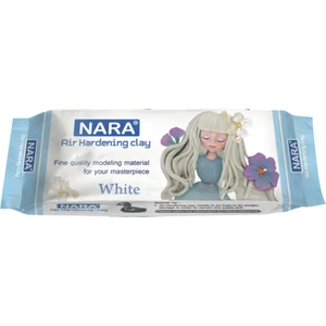 Nara Hava ile Kuruyan Kil 500 gr Beyaz 5'li Paket