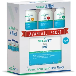 Viva Diyet Paketi - AptX, BrnX, ClrX, DetX 4'lü Paket