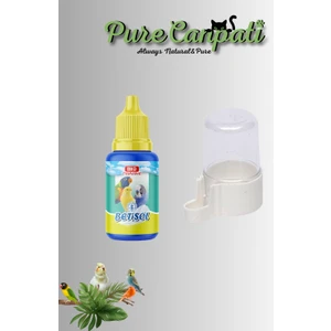 Purecanpati Kuş Tüy Dökümü Vitamini +  Suluğu