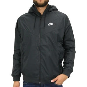 727324-010 Windrunner Kapüşonlu Erkek Mont
