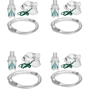 Maskesi İlaç Hazneli Çocuk Pediatrik Nebulizatör Maske 4'lü