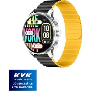 Kr2 Stainless Steel Akıllı Saat