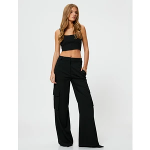 Crop Atlet U Yaka Askılı