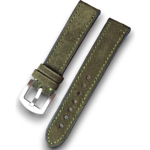 Craft Koyu Yeşil, Süet Deri El Yapımı Kordon Uyumlu