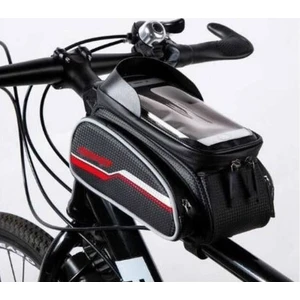 Bike And Art Forte Gt 6 Inç Su Geçirmez Dokunmatik Ekranlı Kadro Üstü Bisiklet Çantası Xbyc 816