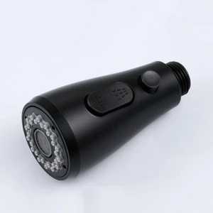 Mingjin Shop2 Siyah Stil Mutfak Musluk Püskürtücü Borulu MATTE1PC Siyah Aşağı Çekin Musluk Püskürtme Başlığı Mutfak Lavabo Musluğu Memesi Yedek Parça Musluk Kafası (Yurt Dışından)