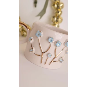 Balooun Atelier Flowers (Blue) (New Versiyon) Fincan