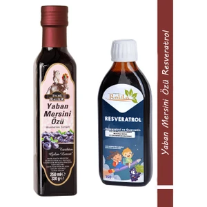 Durgun Bebe Ralila Organik Yaban Mersini Özü Resveratrol 2'li Set