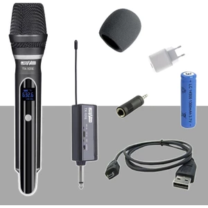 Tx-101E Profesyonel UHF Telsiz Kablosuz EL Mikrofonu