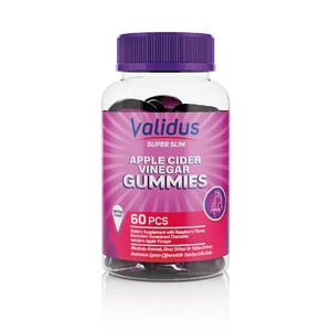 Super Slim Apple Cider Vinegar + Bromelain 60 Gummies (Pectin)