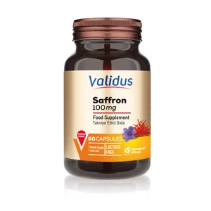 Saffron 100 mg (%2 Saffranal) 60 Capsules (Vcaps Plus)