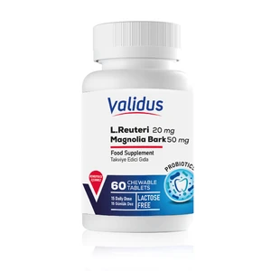 Dental Probiotic Magnolia Bark Extract 60 Chewable Tablets