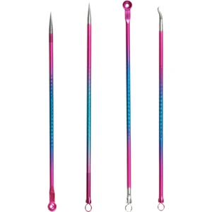 Adet Iğne Siyah Nokta Remover Sivilce Çıkarıcı Popper Akne Komedon Leke Whitehead Zit Temizleme Aracı (Yurt Dışından)