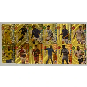 Abetto Market Futbolcu Gold Kart Esnek ve Parlak 10 Adet