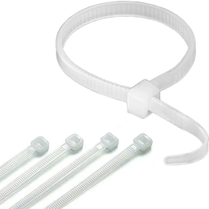 Alet Çantam Kablo Bağı Plastik Kelepçe Cırt Amerikan Kelepçesi 100 Adet -3.6X150MM