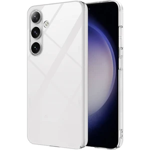 Case 4u Galaxy S24 Plus Kılıf Sert Silikon Droga Kapak Şeffaf