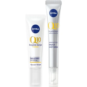 Q10 Göz Bakım Kremi 15Ml Ve Q10 Cilt Serumu, 15Ml