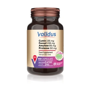Digestive Comfort Cumin + Fennel + Amylase 60 Capsules