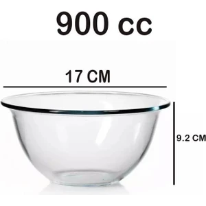 59414 Arda Türkmen Borcam Hazırlık Karıştırma Kabı Kasesi 17CM 900CC