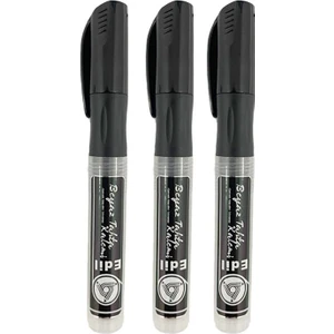 Kartuşlu Beyaz Tahta Kalemi Siyah 3’lü