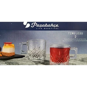 Paşabahçe 55452 Timeless Kulplu Bardak 195 cc 2li