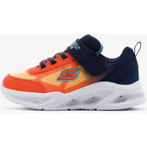 Skechers Meteor - Lights Küçük Erkek Çocuk Lacivert Işıklı Spor Ayakkabı 401495N Nvor