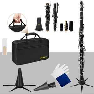 BNS-4000 Pak Sol Klarnet 4 Yüzüklü Stand Full Set