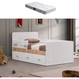 Montessori Karyola, Lena Yavrulu Montessori Yatak + 1 Comfort Yatak
