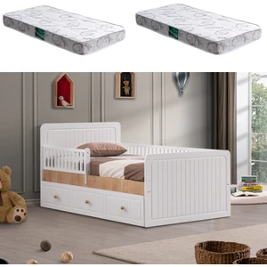 Montessori Karyola, Lena Yavrulu Montessori Yatak + 2 Comfort Yatak