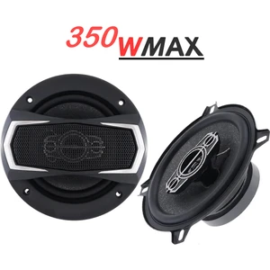 Autosonic TS-1320 350W 50RMS 13CM Oto Hoparlör Tweteerlı Kapaklı 3 Yollu 1 Çift(2 Adet)